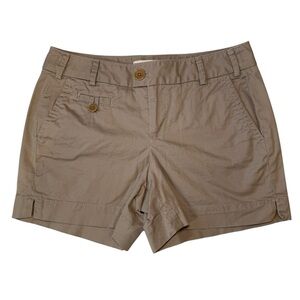 Banana Republic Martin Fit Shorts Size 2 In Khaki